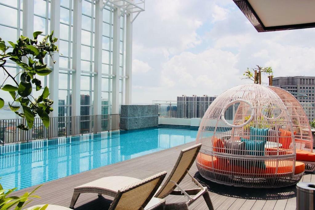 Suasana Jb At Jb Center Luxury Modern & Rustic 1Br Apt For Bussiness,Vacation Trips Johor Bahru Bagian luar foto